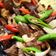 Cooksnap Aznie Khasri semasa beliau membuat Daging Goreng Kunyit.