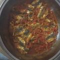 El cooksnap de Elena cuando hizo Tagine de boquerones en charmoula.
