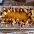 El cooksnap de marjai cuando hizo Brocheta de pulpo y patata.