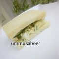 ummusabeer's cooksnap of when they made Egg and chicken sandwich.