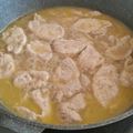 El cooksnap de Sofìa Lozano cuando hizo Solomillo de cerdo al whisky.