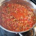 Katie's cooksnap of when they made Crock Pot Chili.