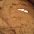 Jackie's cooksnap of when they made mashed potatoes.