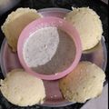 Ruchi Mishra का कुकस्नैप जब उन्होंने इडली और नारियल चटनी(IDLI AUR NARIYAL KI CHUTNEY RECIPE IN HINDI) बनाया था।