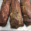 El cooksnap de Chino perez chef cuando hizo Costilla BBQ.