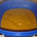 El cooksnap de Dario Salinas cuando hizo Postre de maicena con caramelo.