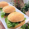Samia Aijazz's cooksnap of when they made Chicken Shami burger.