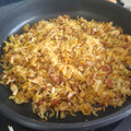 El cooksnap de juani Gernika cuando hizo Arroz basmati al estilo árabe.