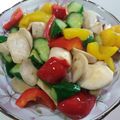 麗麗 的 減重料理-彩椒炒杏鮑菇 cooksnap