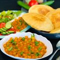 Ranjan Kacha's cooksnap of when they made છોલે ભટુરે (Chhole Bhature Recipe In Gujarati).