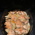 El cooksnap de Jorge De Vicente Moreno cuando hizo Pechuga de pollo al horno especiada con patatas.