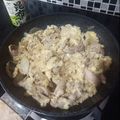 Nining Purwasih's cooksnap of when they made Japanese Egg and Chicken Rice②親子丼.