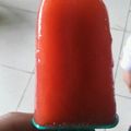 El cooksnap de Jime Basualdo cuando hizo Helado de agua de frutilla.