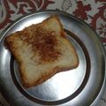 Naya goel का कुकस्नैप जब उन्होंने मसाला सैंडविच बनाया था।