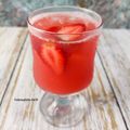 Cooksnap ha.lim39 semasa beliau membuat Jus strawberry #maratonraya #minuman #minggukedua.