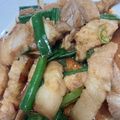 賴小孟 的 味噌蔥燒豬五花 cooksnap
