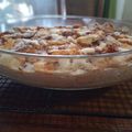 El cooksnap de Paola cuando hizo Postre de Sémola y Manzana.