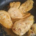 El cooksnap de Verónica Ruscio cuando hizo Pechugas de Pollo al limón con mostaza y miel..