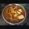 Rakhi Gupta का कुकस्नैप जब उन्होंने व्रत वाला पनीर कोरमा(vrat wala korma recipe in india) बनाया था।