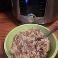 Donna's cooksnap of when they made Instant Pot Hamburger and Rice.