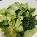 賴小孟 的 蒜末清炒青江菜 cooksnap