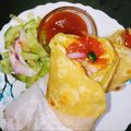 Samita Sar's cooksnap of when they made চিকেন এগ রোল (chicken egg roll recipe in Bengali).
