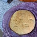 El cooksnap de beatriz cuando hizo Pan amasado tipo tortilla.