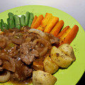 Cooksnap dari Yusi untuk resep Daging Sapi Bumbu BBQ