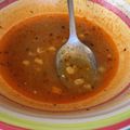 El cooksnap de Carolina cuando hizo Porotos con pirco.