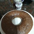 El cooksnap de Sandra Rouny cuando hizo Torta Nesquik.