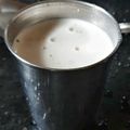  ~Sushma Mishra Home Chef का कुकस्नैप जब उन्होंने बादाम मिल्क शेक (badam milk shake recipe in hindi) बनाया था।