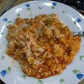 El cooksnap de Marta Jiménez-Bravo cuando hizo Pollo al curry con leche de coco.