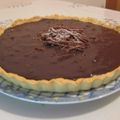 Cooksnap από ms_dragonforce στη συνταγή Τάρτα μαύρης σοκολάτας με καρύδια