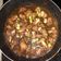 Cooksnap Red Shadow semasa beliau membuat Ginger Pork Stir Fry.