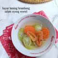 Cooksnap dari Mama fathan untuk resep Brambang Salam Oyong Wortel