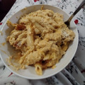 Jared Strickland and Karla Dennington's cooksnap of when they made Cheesy creamy buffalo ranch chicken penne pasta.