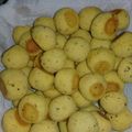 El cooksnap de Silvana Noelia Villan cuando hizo Bolitas de harina de maíz con queso y orégano!! 👌.