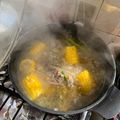 El cooksnap de Mary Navarrete cuando hizo Cazuela de osobuco.