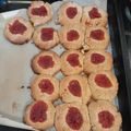 El cooksnap de Ana Fonseca cuando hizo Ojitos de membrillo y dulce de leche con aceite.