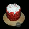 کوک اسنپ vina.tastes بعد از امتحان کردن کیک ردولوت (مخمل قرمز) Red Velvet cake.