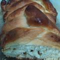 El cooksnap de Jorge Almirón cuando hizo Trenza de crema pastelera.