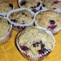 El cooksnap de Francisca Córdova cuando hizo Muffin de plátano y guinda para bebés blw.