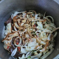 El cooksnap de Maria Veronica Negri cuando hizo Hígado con cebolla y huevos.