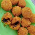 Cooksnap dari Rosy Sabillah 97 untuk resep Bola ubi ungu isi coklat