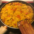 El cooksnap de Ainoa Doñas cuando hizo Arroz con Gallina y verduras.