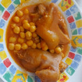 El cooksnap de antonio cuando hizo Manitas de cerdo con garbanzos en olla express.