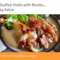 Nguyen Hoa's cooksnap of when they made Stuffed Shells with Ricotta and Homemade Mushroom Sauce.
