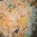 Mariam Azeem (Umme Sarim)'s cooksnap of when they made مٹر پلاو.