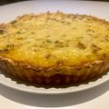 El cooksnap de albram cuando hizo Quiche de espinacas y queso de cabra.