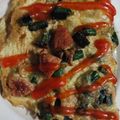 Cooksnap dari Fitriah Puspitaningtyas untuk resep Asian Omelette - telor dadar kacang panjang